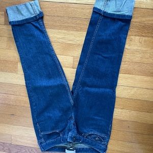 Ladies banana republic capri jeans excellent condition